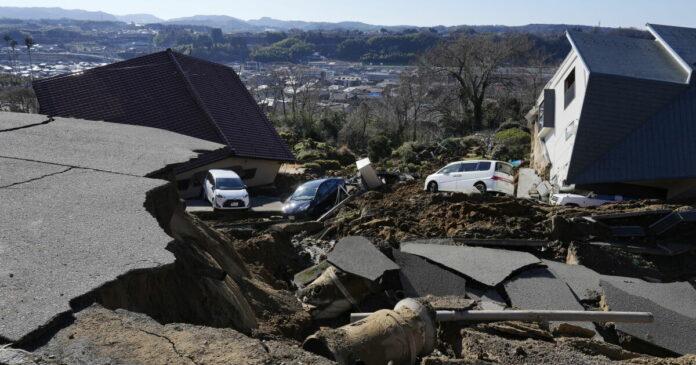 At least six people dead following strong earthquake in Japan