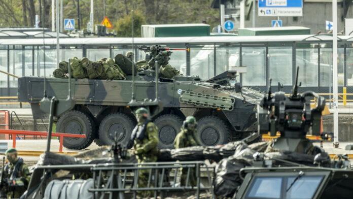 Sweden's Aurora 23 defense force exercise in Oskarshamn